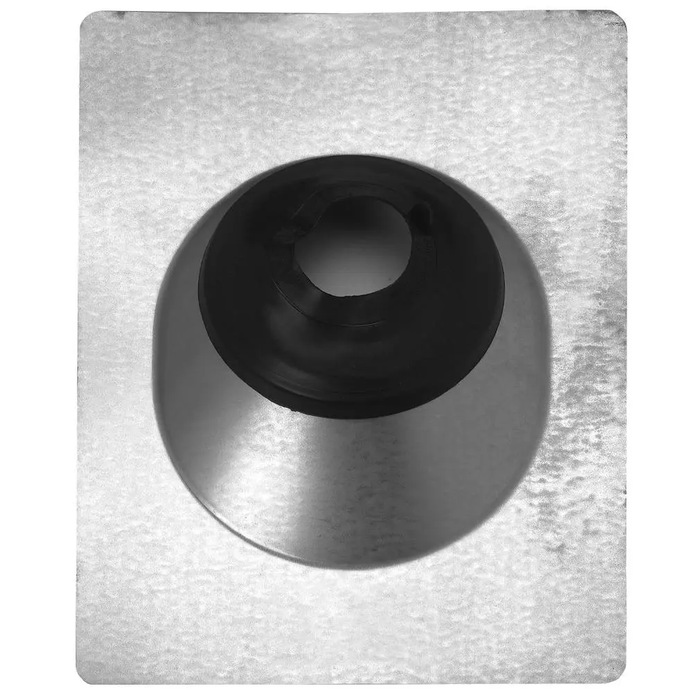 Adjustable Pipe Flashing - Galvanized Base - 1-1/4 in. - 3 in. 3