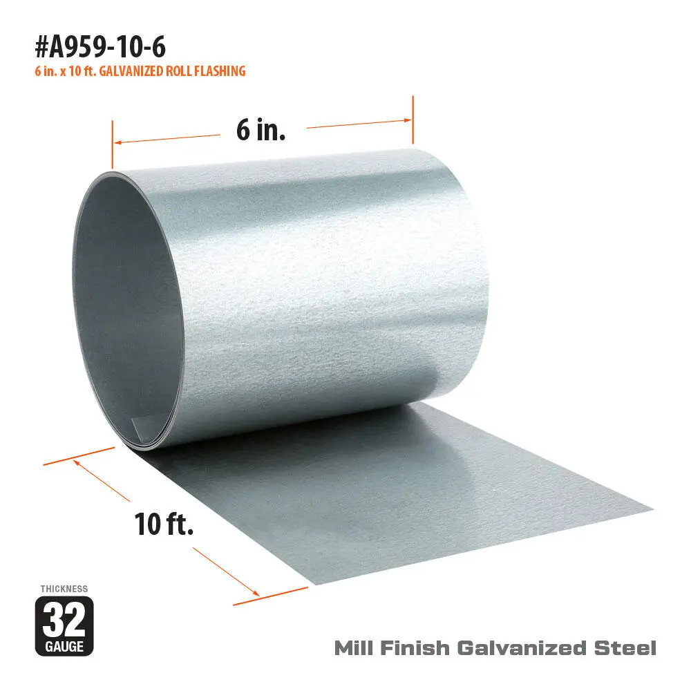 Roll Flashing 10 ft. - 0.010 5