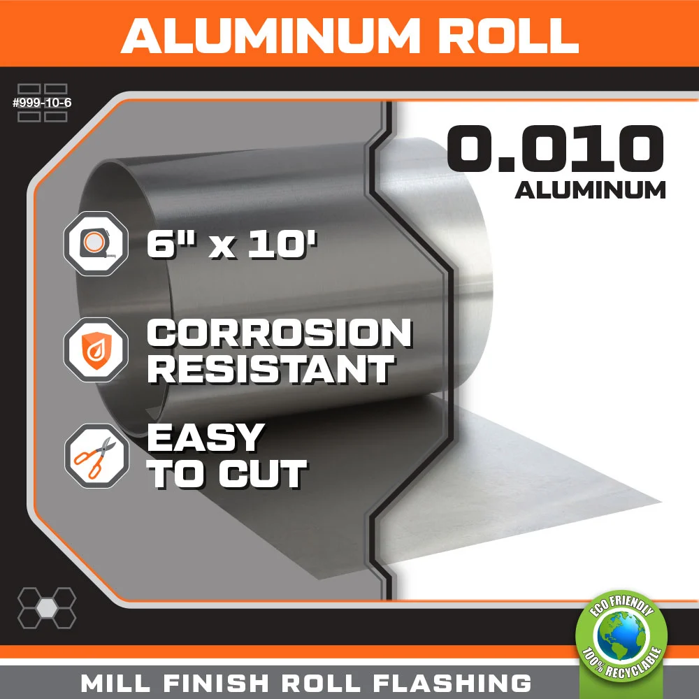 Roll Flashing 10 ft. - 0.010 5