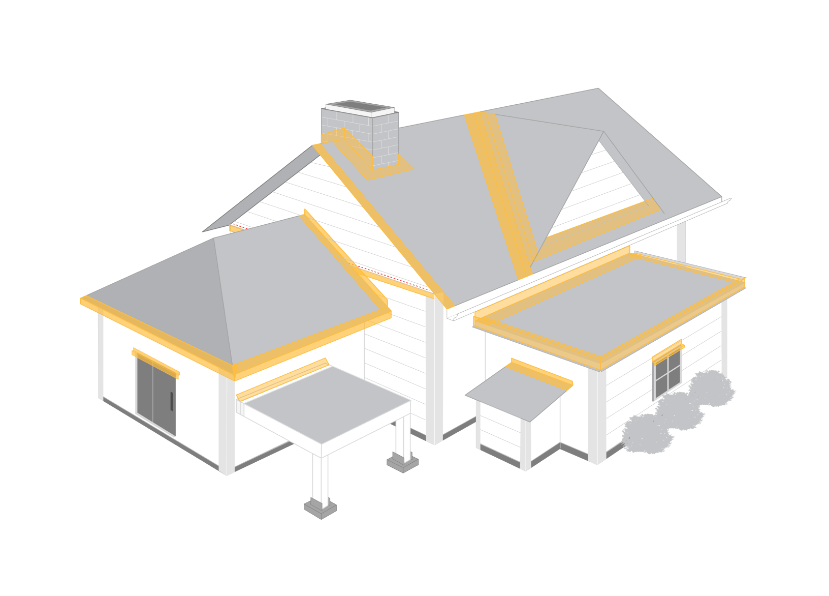 Flashing Accesories Diagram